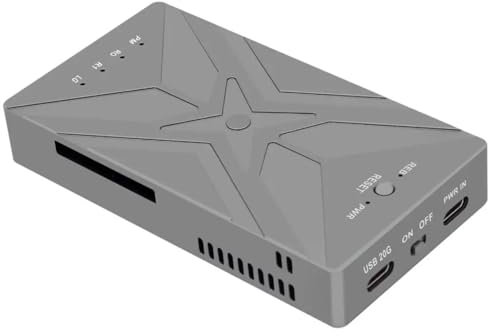 NVMe RAID Enclosure USB3.2 Gen 2 20Gbps M.2 NVME Dual Bay Hard Disk Enclosure