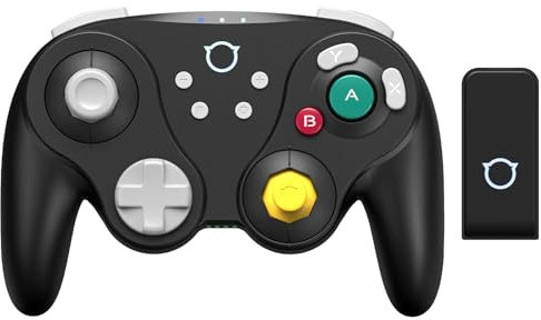 NYXI Warrior Controller Bluetooth per Nintendo Switch/NGC/Wii/PC, controller wireless con joystick/trigger effetto Hall, controller Switch Pro con micro interruttore meccanico A/B/X/Y, HD Rumble