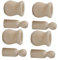 ARTIBETTER 20 Satz Diy Holzpuppen Teile Unbemalte Holzfiguren zum Anmalen für Bastelprojekte für Diy Dekorationen