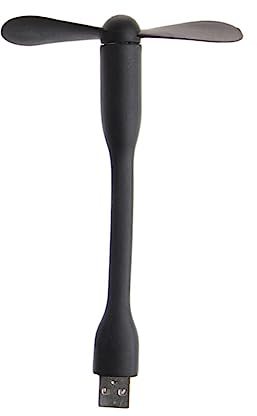 Creative USB Fan Flexible Portable Fan and USB LED Light Lamp for & Notebook & Computer Gadget LED Light Lamp