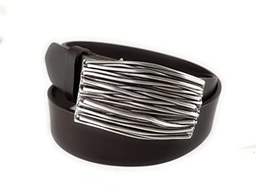 CENO Gürtelschnalle für Damen passend für alle Wechselgürtel mit einer Breite von bis zu 4cm Buckle