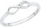 s.Oliver Damen-Ring SO PURE Infinity Unendlichkeitszeichen 925 Silber rhodiniert Zirkonia weiß Gr. 52 (16.6) - 2017250