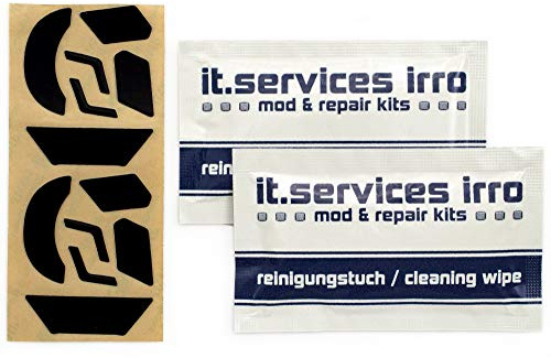 2X Sets Glides/Mausgleiter passend für Logitech G903, inkl. 2 Reinigungspads