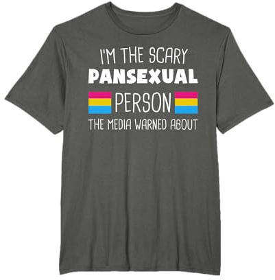Pansexual Pansexuell LGBT Geschenk T-Shirt