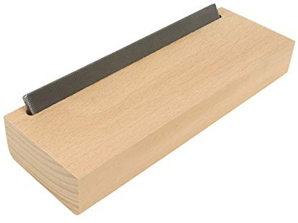 FarBoat Lime biseautée pour frettes de guitare - Outil de coupe du bois - Accessoire d'entretien (17,8 cm, plat)