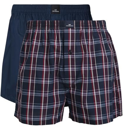 Götzburg 742597 Wovenboxer 6er Pack Blue Check XL