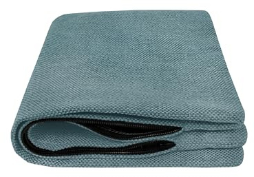 POKAR Bezüge für Palettenkissen Palettenauflagen Palettenmöbel Palettensofa, Deko-Kissen 40x40, Blau