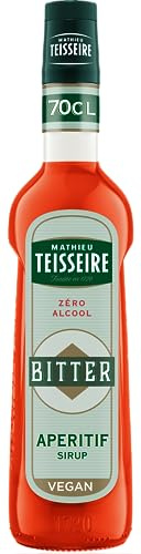 Mathieu Teisseire Bitter Sirup, Für Getränke, Erfrischungsgetränke, Cocktails, 70cl Flasche