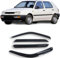 NURCIX Satz von 4 Autofenster Windabweiser,kompatibel mit VW Golf 3 MK3 III HB 1991-1996, Glas Seitenscheibenabweiser