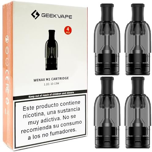 Cartuccia POD Wenax M1 2ml 1.2 ohm/per vaporizzatore per sigaretta elettronica Wenax M1 Kit - No e-liquid, no nicotina