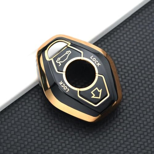toothgeneric Coque Clé Voiture,Voiture Clé à Télécommande Étui,Coque Protection Clé Voiture, pour BMW E38 E39 E46 E83 E53 E60 E63 E61 E64 E83 E85 E86 M5 325i X3 X5 Z3 Z4 3 5 7 Series