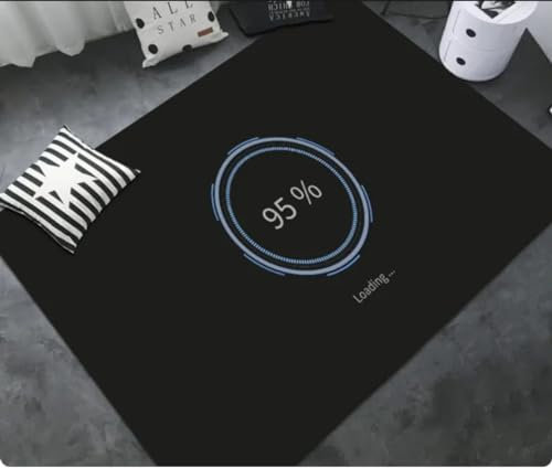 YANGECHEN Laden Flur Teppich Waschbar rutschfest Wohnzimmer Sofa Stühle Bereich Matte Küche Fußmatte Teppich 160X280Cm