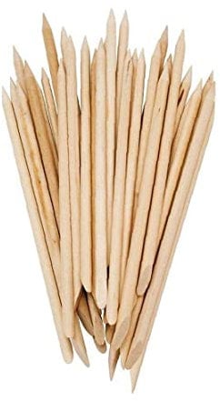 20 pcs Cuticle Pusher Nail Art Cuticle Orange Wood Sticks For Cuticle Removal Manicure Manicure instrument