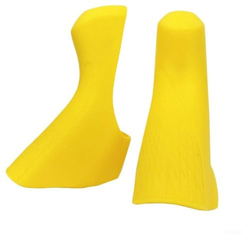 MeevrgR Bequeme Silikon-Bremsblenden für 4700/105 5800/UT 6800 ideal für verlängertes Radfahren (gelb)