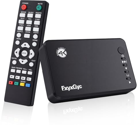 Lecteur multimédia HDMI, lecteur multimédia numérique 4K Ultra HD, extension de carte USB/SD, sortie 4K @ 30 Hz, décodage H.265/H.264/AVC MP4/MKV/MP3/AVI/TS/Rmvb/Mov/ISO/JPG pour la publicité et la