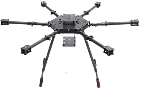 Compatible con Pixhawk PX4 LX1100 V3 Pro, Accesorios de Controlador de Vuelo hexacóptero de Fibra de Carbono de 1100mm