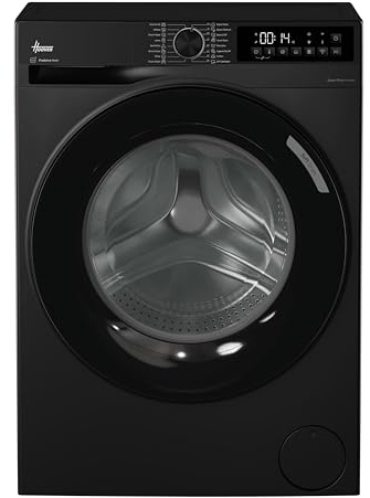 Hoover HBR 412BL10J-80 12kg WiFi Connected Washing Machine with 1400 rpm - Black - A Rated