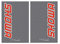BLACKBIRD RACING Showa Autocollant pour fourche Carbone Honda Suzuki Kawasaki
