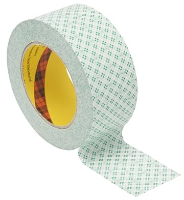 3M Adhesive Transfer Tape 465, Transparent, 12 mm x 55 m, 0.05 mm, 72 Rolls