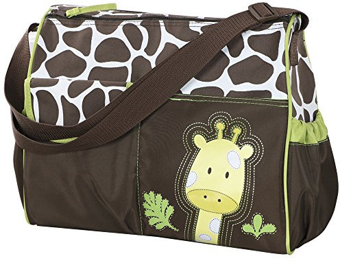 Accessotech, borsa a tracolla per il cambio pannolino, impermeabile, con tappetino da viaggio