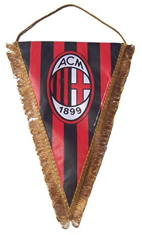 Spielwelt - Gagliardetto ufficiale Milan AC, 15 x 18 cm