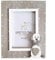 SPOTTED DOG GIFT COMPANY Bilderrahmen mit Hundemotiv, 10x15 Haustier Fotorahmen aus Holz, Tierfotorahmen, Hund Haus Dekoration, Geschenke für Hundeliebhaber Tierliebhaber Hundemama, Grau