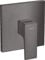 hansgrohe Duscharmatur Metropol, Unterputz Einhebel-Brausemischer, Brushed Black Chrome
