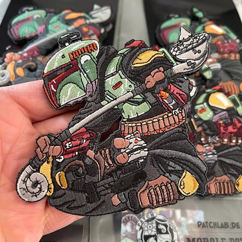 Chamäleon Legion Boba Hunter #5 Fett Battle Worn Stickerei Patch