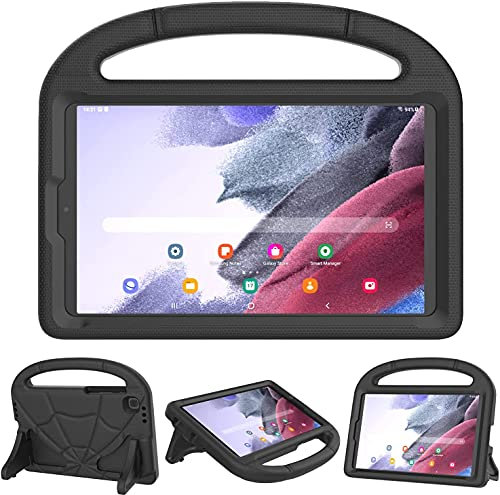 Kids Case for Samsung Galaxy Tab A7 Lite 8.7 inch 2021,Galaxy Tab A7 Lite Case, Lightweight Shockproof Cover with Handle Kickstand for Galaxy Tab A7 Lite 8.7'' Tablet(SM-220/T225/T227) - Black