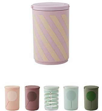 Design Letters Bebés y Niños Leak-proof Lavanda -330 ml | De entrenamiento para bebés con diseño único para niños pequeños y bebés | Taza para leche, agua y jugo | Sin BPA y BPS