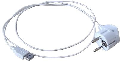 Câble USB de Mise à la Terre pour Modem, Box, Ordinateurs Portables et Autres appareils Non reliés à la Terre | Longueur 1.5M