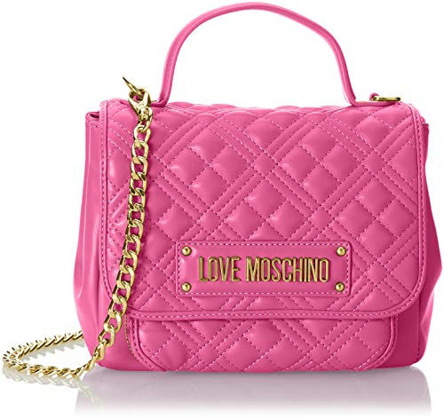 Love Moschino JC4010PP1GLA0, Borsa a Mano, Donna, Rosa, Taglia unica