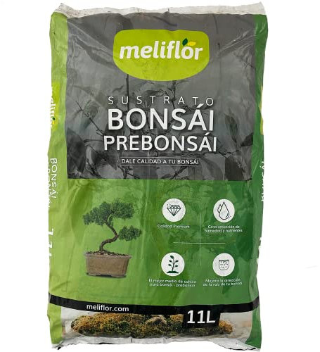 Sustrato Bonsai Meliflor 11L Fabfricado por Maestros Bonsaístas