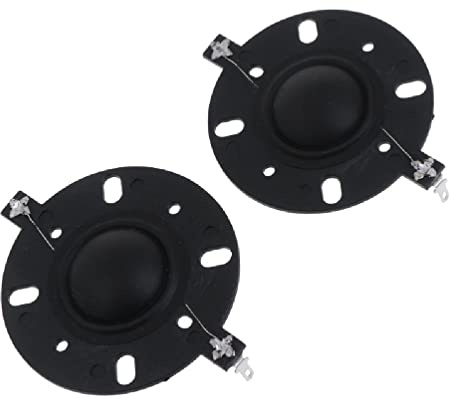 ASHLUYAK 25,5-mm-Schwingspule, schwarzes Horn, Hochtöner, Seidenmembran, Film, Höhen, runder Rahmen, 5,4 Ohm, 25,5-mm-Kernlautsprecher, Reparaturteile, HiFi-Hochtöner