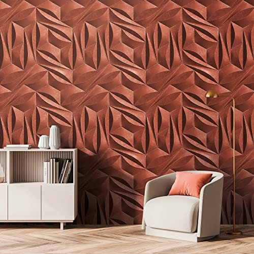 Livingwalls Travel Styles Vliestapete - Tapete mit 3D-Optik in Rot und Weiß - orientalische Wandtapete für verschiedene Räume in 1,59 m x 2,80 m