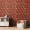 Livingwalls Travel Styles Non-Woven Wallpaper with 3D Look in Red and White - Oriental Wallpaper for Various Rooms in 1.59 m x 2.80 m