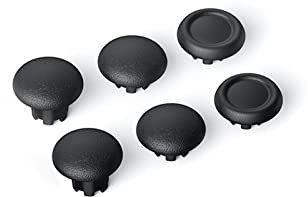 Newwyt 6Pcs Thumbstick Grips Caps Joystick Rocker Cover für PS5 Edge Elite Joystick Gamepad Joystick Grip Controller Zubehör