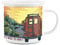 Enamel Camping Coffee Mug - 'Home is Where You Park It' Campervan Caravan - Durable Hot Drinks Outdoor Cup for Travel Picnics Home Festivals Hiking Fishing