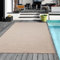 Mia´s Teppiche Tulsa - Outdoor-Teppich für Terrasse und Balkon - Wetterfest, UV-Beständig, Wasserabweisend, Pflegeleicht, Robust und Strapazierfähig, Beige, 160 x 220 cm