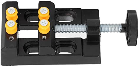 Bohrmaschinen-Schraubstock, Bohrmaschinen-Schraubstock aus Aluminiumlegierung, Mini-Maschinenbank-Spannwerkzeug Für Fräsen, Bohren, Holzbearbeitung Und Maschinenwartung