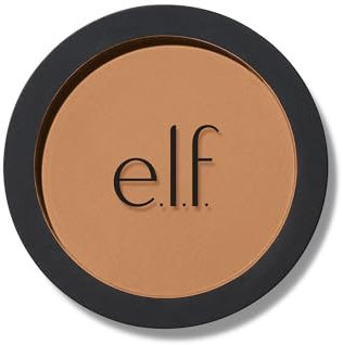 e.l.f. Primer-Infused Bronzer, Langanhaltendes & Budge-Proof Makeup, Leicht & Aufbaubar, Glatte & Einfache Anwendung, Vegan & Tierversuchsfrei, Catching Rays