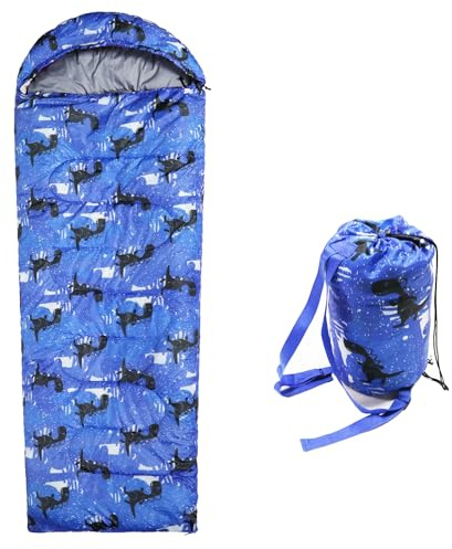 tuphen Unisex-Baby Kids Sleeping Bags Kinder-Schlafsack, Blau-Teen