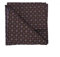 BRERA 67 Stofftaschentücher Herren für Anzug aus Seide und Wolle | gemustert Einstecktuch 25x25 | elegante Taschentücher für Herren Stoff | Tuch mit Fliege und Krawatte zu kombinieren
