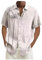Chemise Ete Homme Veste Lin Homme Chemise Hawaienne Homme Chemise Homme Rose Chemise Verte Homme Chemise Homme Manches Courtes Chemise Homme Manches Courtes Grande Taille Blanc 4XL