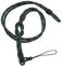 BAWAKO 4er Schlüsselbander trennbar, Umhängeband für Schlüssel Namensschild Handy Kamera, Lanyard Schlüsselanhänger Damen und Herren (Grün)