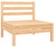 DYRJDJWIDHW europaletten,gartenmöbel Set,palettenkissen,Garten-Mittelsofa Kiefer MassivholzGeeignet für Garten, Swimmingpool, Wohnzimmer, Terrasse