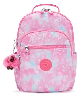 Kipling SEOUL S Kleiner Rucksack, Garden Clouds (Rosa)