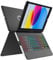 MMK Tastatur Hülle für iPad 10.2 Zoll(9/8/7 Generation), 7 Farben Beleuchtung & Multi Touch Trackpad & Auto Schlaf/Wach Funktion, Flip Stand Gehäuse mit Bleistifthalter, für iPad 10.2(2019/2020/2021)