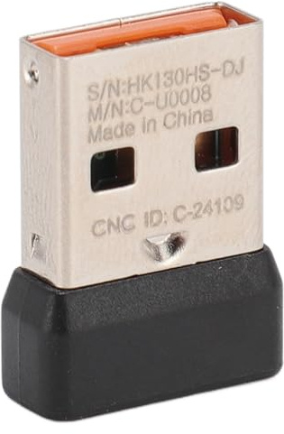 Receptor USB de señal de transmisión estable, adaptador de receptor de mouse USB Plug and Play con alfombrilla de mouse para teclado K230 K270 K375S