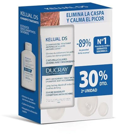 DUCRAY Kelual DS Anti-Dandruff Shampoo Duo 200ML